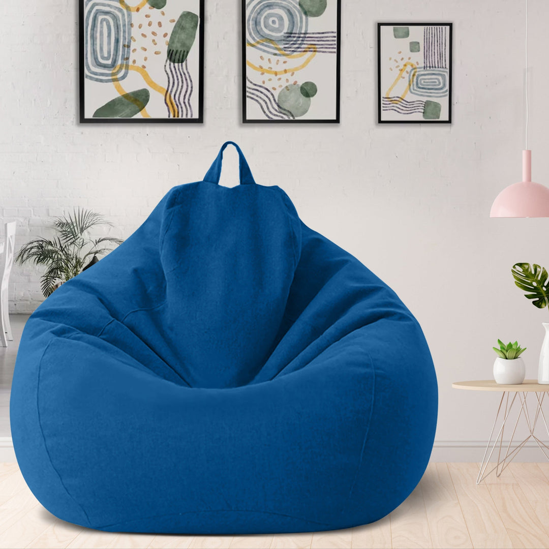 Decoración con saco de lino, mueble de diseño y tela suave, embellece tu espacio.