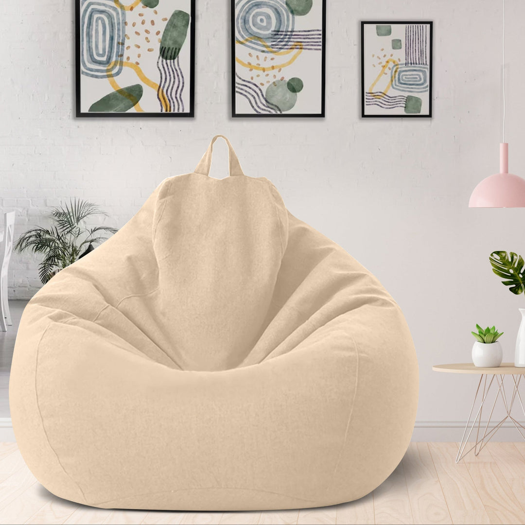Mueble de hogar: saco de lino con diseño ergonómico, estilo y disponibles en varios colores.