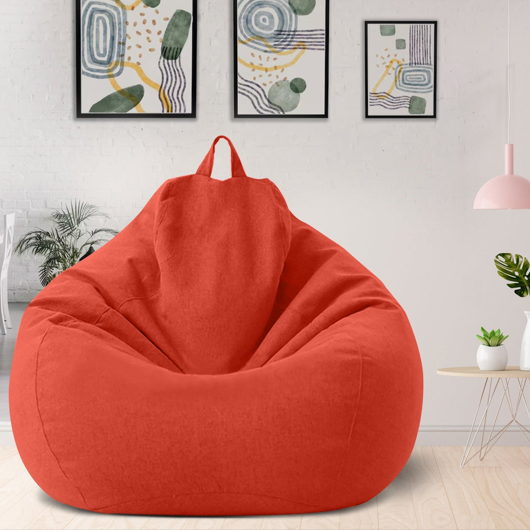 Saco de lino, mueble de hogar con diseño moderno y tela lavable, perfecto para el relax.
