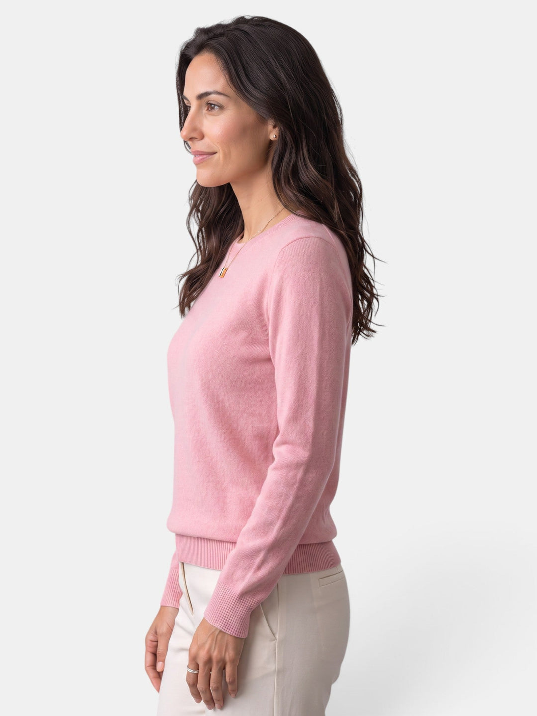 Suéter de mujer clásico para invierno, que ofrece confort y estilo.