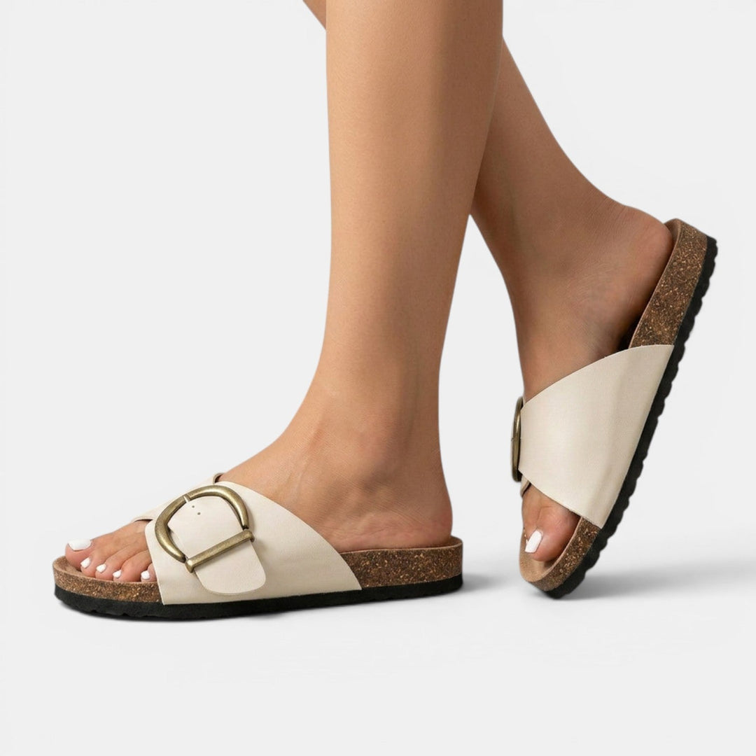 Sandalias de plataforma de verano para mujer. Confort y estilo casual.