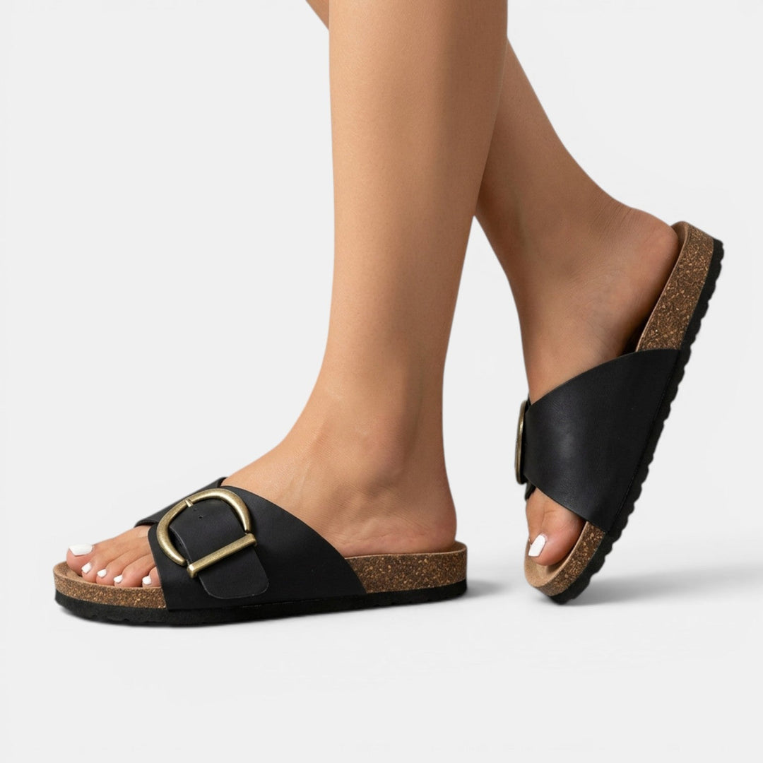 Sandalias de verano para mujer con plataforma. Estilo moderno, ideales para comodidad y moda casual.