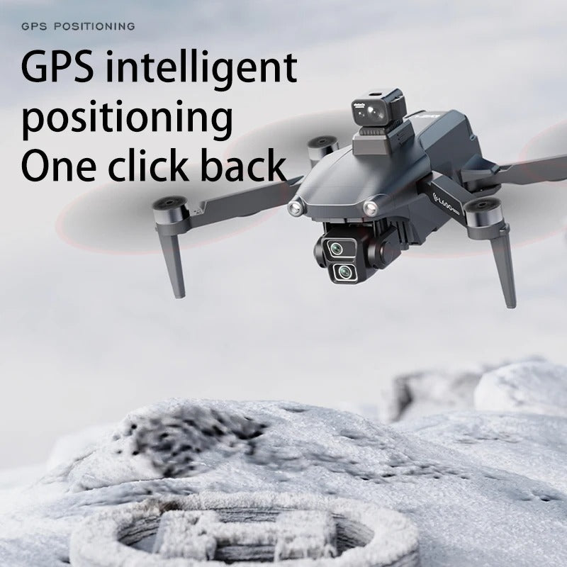 Drone 8K UHD con GPS integrado. Experiencia de vuelo aéreo segura y estable para contenido visual.