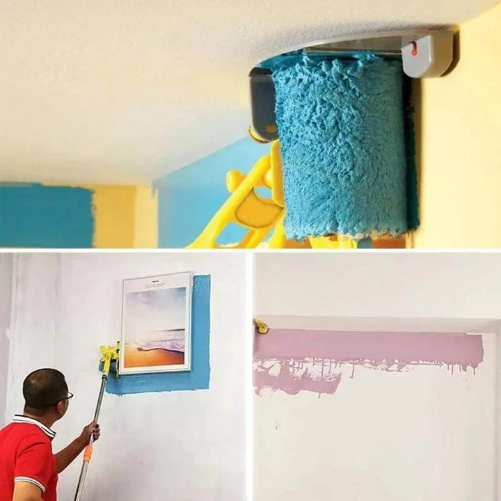 Herramienta de pintura RollMate™: kit completo para pintar paredes, remodelación y resultados profesionales.