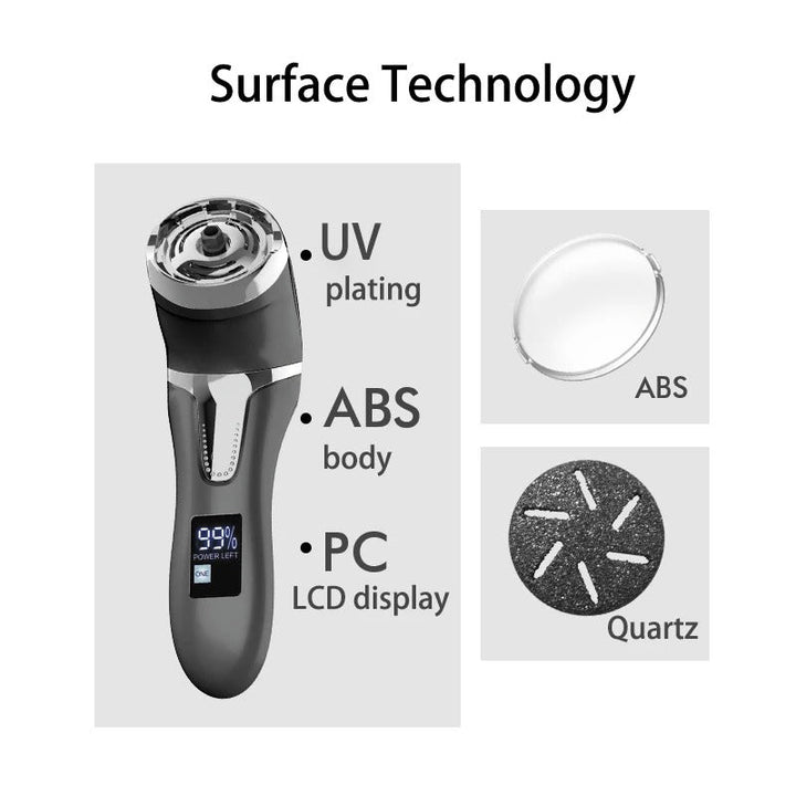 Lima eléctrica profesional para pedicura, mantiene tus pies suaves y libres de callos.