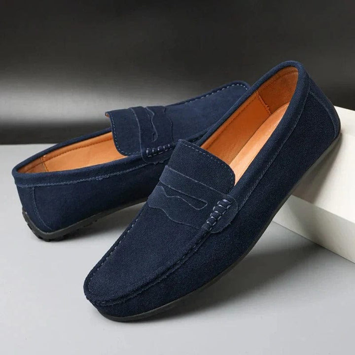 Calzado casual para hombre, mocasines elegantes con excelente confort, ideales para un look formal.