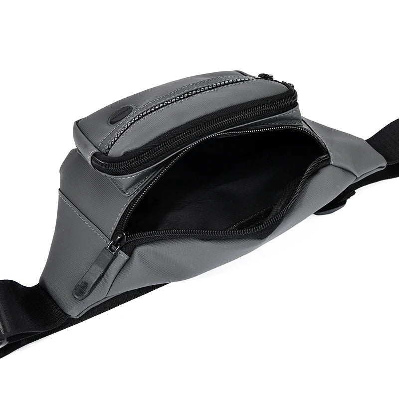Accesorios hombre: bolsa de cintura multifuncional, duradera para senderismo, ciclismo y correr.