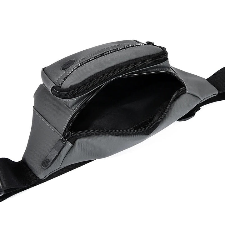 Accesorios hombre: bolsa de cintura multifuncional, duradera para senderismo, ciclismo y correr.