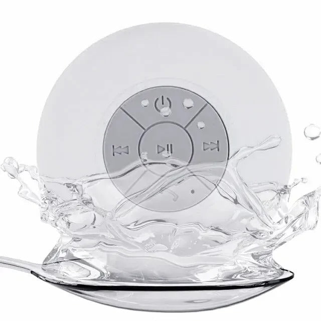 Música acuática sin límites con altavoz Bluetooth flotante y luz LED. Ideal para exteriores y relajación.
