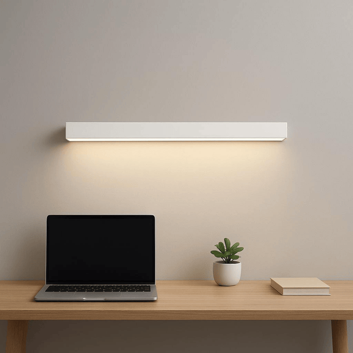 Iluminación LED tricolor para techo, estilo escandinavo, con eficiencia energética para un hogar moderno.