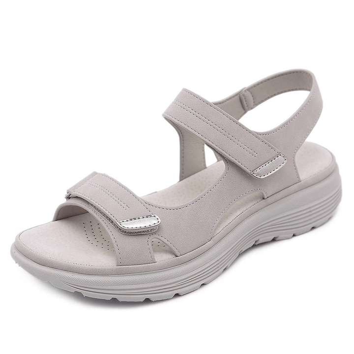 Sandalias mujer ortopédicas ajustables, ofrecen alivio para pies. Diseño cómodo con soporte plantar para bienestar podal.