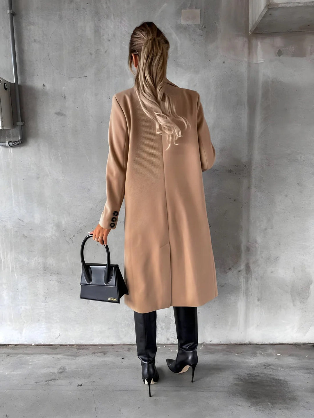 Chaqueta de mujer versátil, abrigo casual elegante. Perfecta para cualquier ocasión en otoño e invierno.