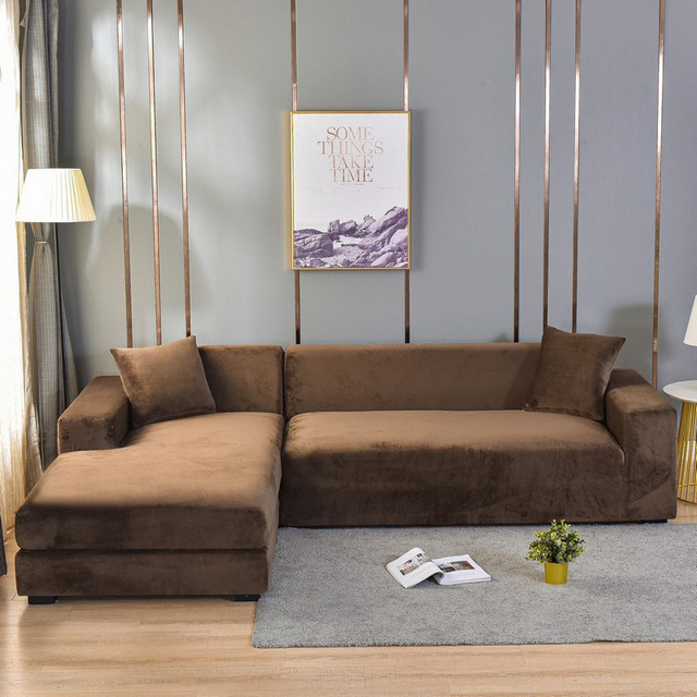 Funda de sofá universal elástica, ajuste preciso para cualquier tipo de mueble.