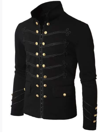 Chaqueta moderna de hombre slim fit con cuello alto para otoño/invierno. Estilo elegante y casual.