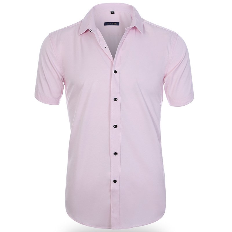 Camisa slim fit hombre, manga corta. Perfecta para look casual o smart casual de verano.