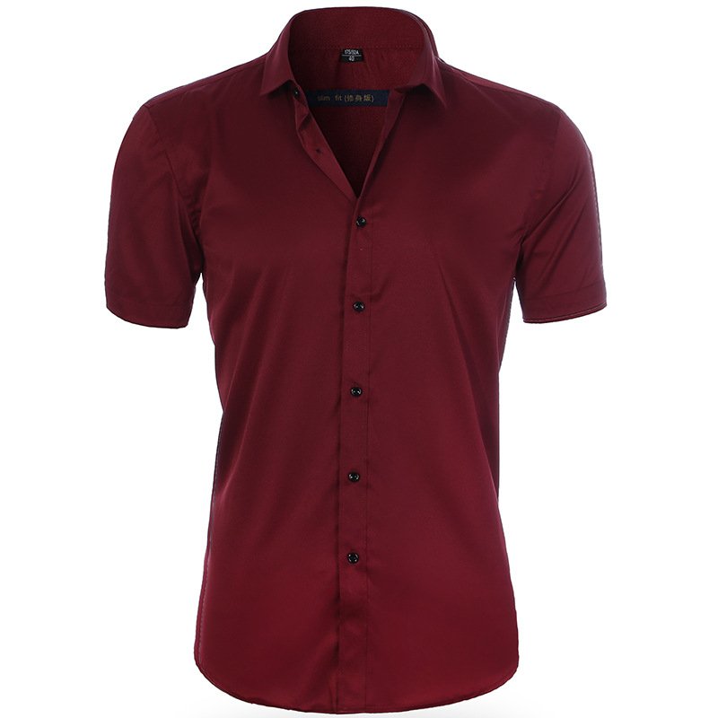 Moda de verano hombre: camisa entallada manga corta. Estilo fresco, moderno y cómodo para el día a día.