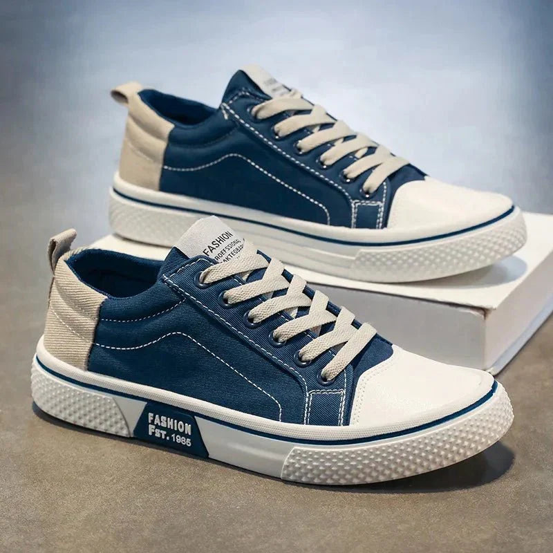 Zapatillas casuales hombre, suela con amortiguación para máxima comodidad. Perfectas para un estilo urbano y activo.
