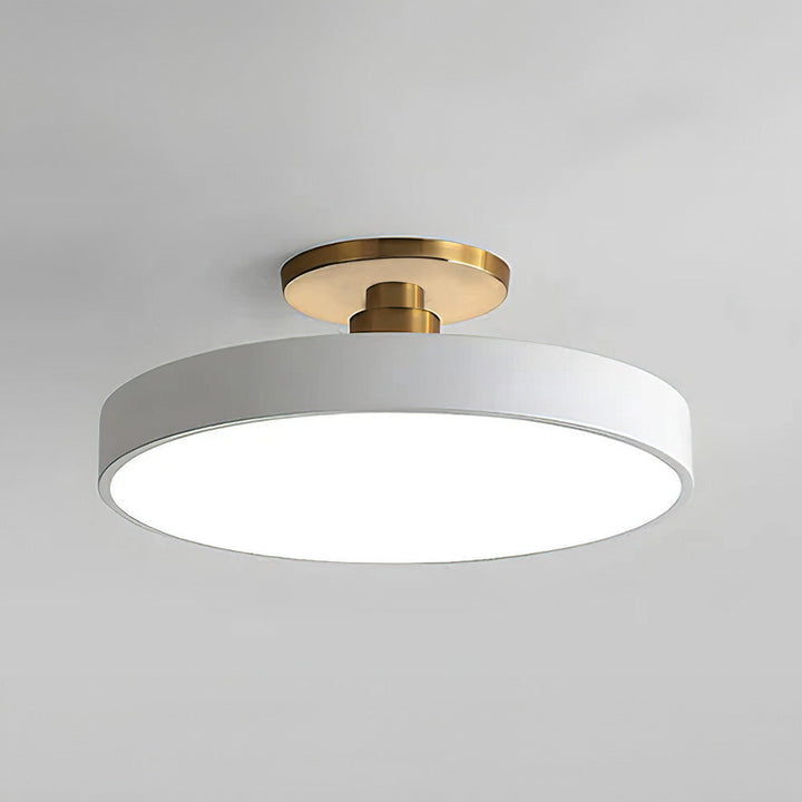 Iluminación LED de techo, luz regulable para un ambiente acogedor en el hogar.