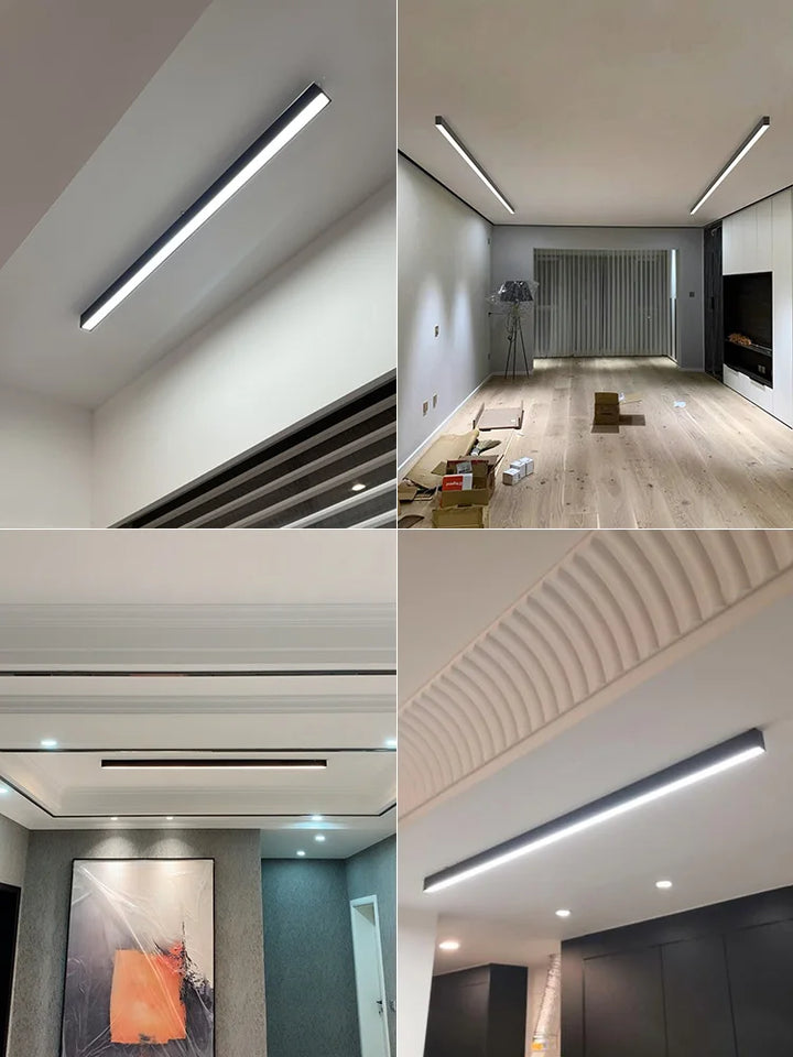 Lámpara de techo LED, estilo escandinavo. Ideal para decoración de hogar contemporánea.