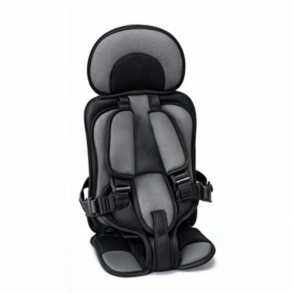 Silla de auto ajustable en altura y reclinación, adaptable al crecimiento de bebé y niño hasta 12 años.