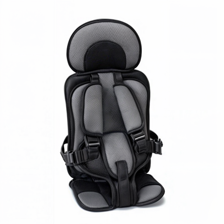 Silla de auto ajustable en altura y reclinación, adaptable al crecimiento de bebé y niño hasta 12 años.