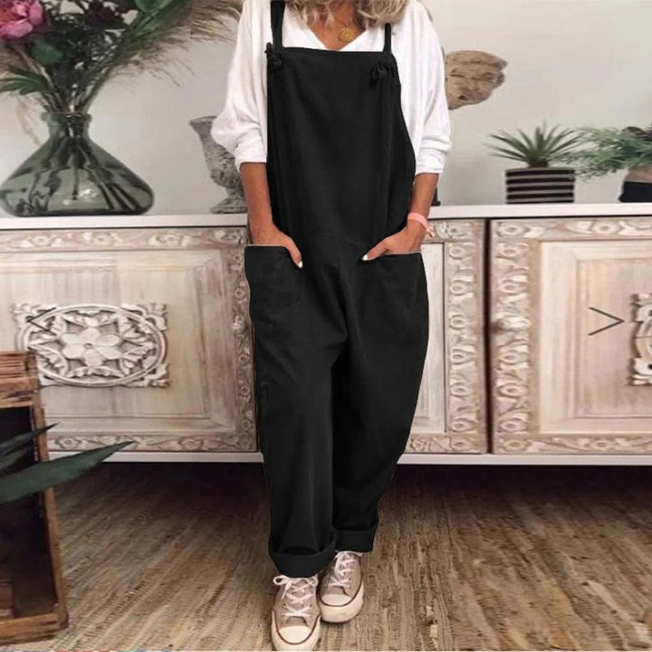 Jumpsuit de verano para mujer, estilo fluido y fresco. Perfecto para el día.