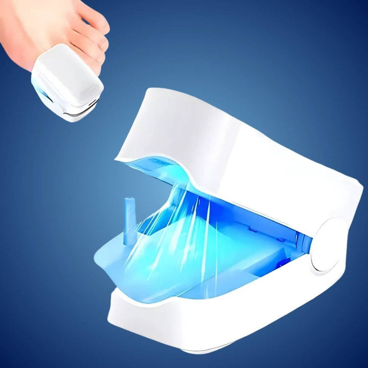 Láser para hongos en uñas, promueve la regeneración y uñas saludables. Cuidado personal eficaz para manos y pies.
