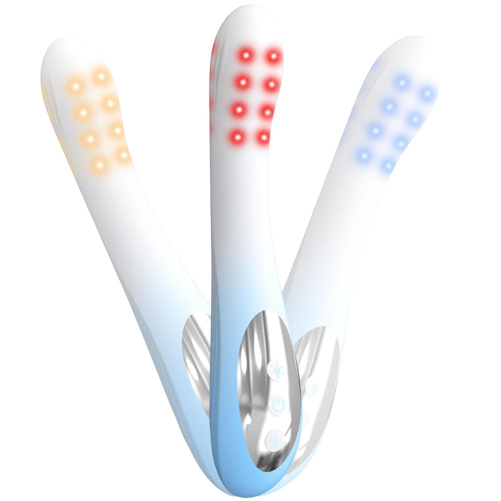 Dispositivo de luz con silicona médica para confort y salud íntima femenina.