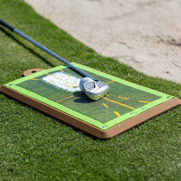 Alfombrilla de detección de swing de golf. Análisis de impacto preciso para entrenamiento y mejora de la técnica del golfista.