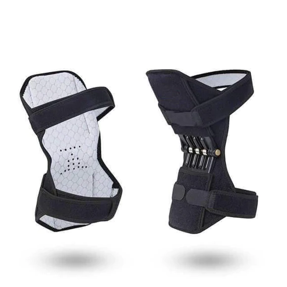 Rodilleras de soporte para aliviar dolor de rodilla, mejoran la movilidad y confort durante ejercicio y caminata.