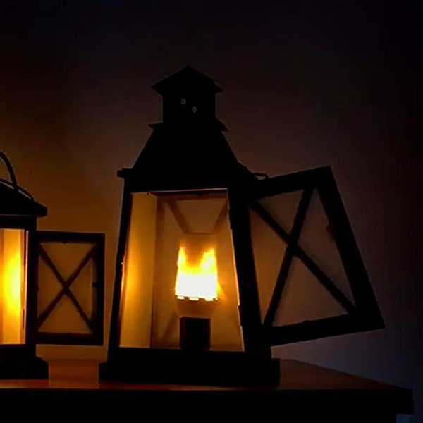 Impactante bombilla LED con efecto de llama realista, ideal para decoración y ambiente acogedor en jardín y hogar.