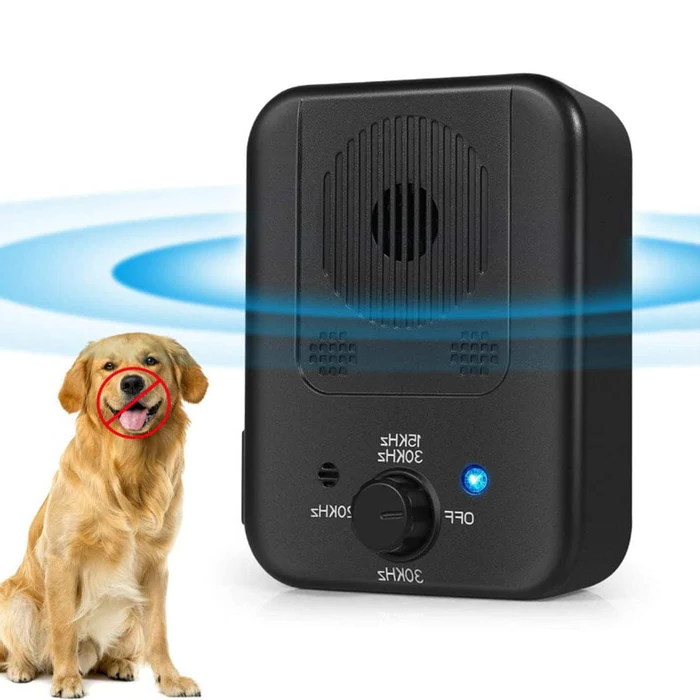 Control de ladridos para perros. Repelente ultrasónico silencioso, ideal para el entrenamiento y la tranquilidad en casa.