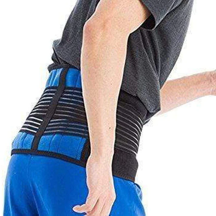 Faja correctora de postura ajustable para espalda baja, proporciona soporte y reduce el dolor lumbar.