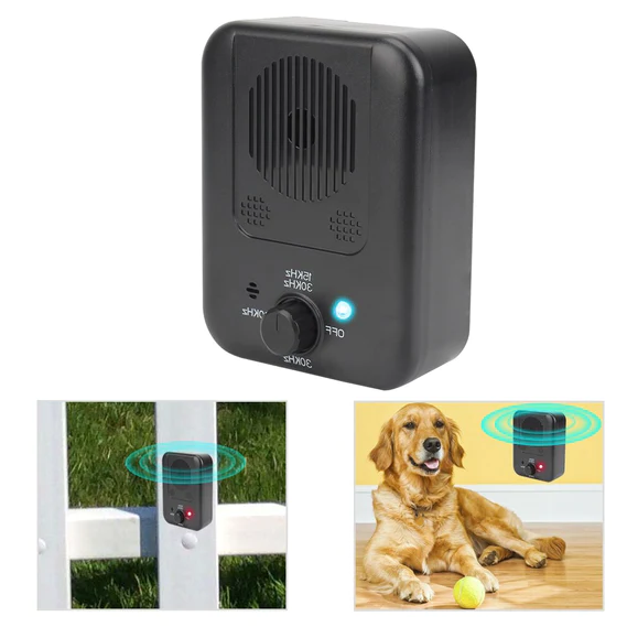 Paz en el hogar con este dispositivo antiladridos ultrasónico para perros. Adiós al ladrido excesivo, bienvenido el silencio.