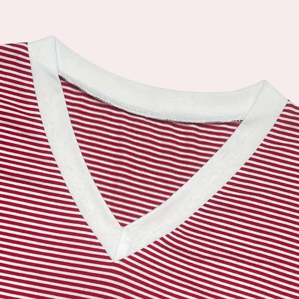 Pijama de otoño invierno para mujer, mezcla ultra cómoda de manga larga y pantalón.