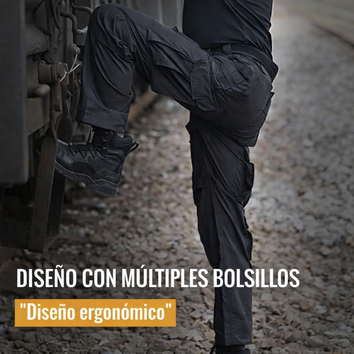 Pantalones tácticos militares, duraderos y cómodos para actividades al aire libre.