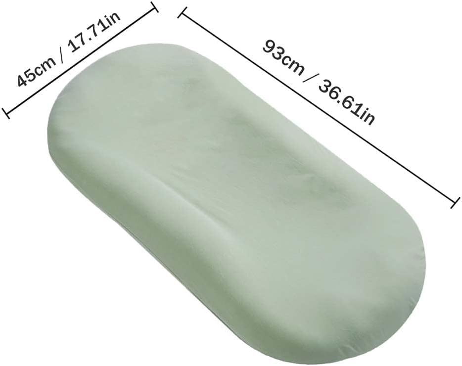 Confort excepcional para tu bebé con este cojín nido de algodón transpirable y seguro.