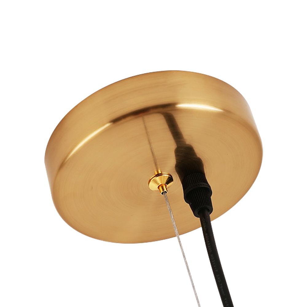 Candelabro Sputnik industrial moderno de 6 luces. Lámpara de techo para sala, acabado negro.