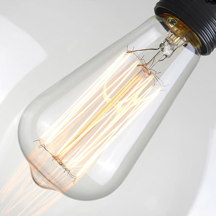 Lámpara colgante regulable de 3 luces, diseño moderno con pantallas de cristal geométricas. Perfecta para cualquier hogar.