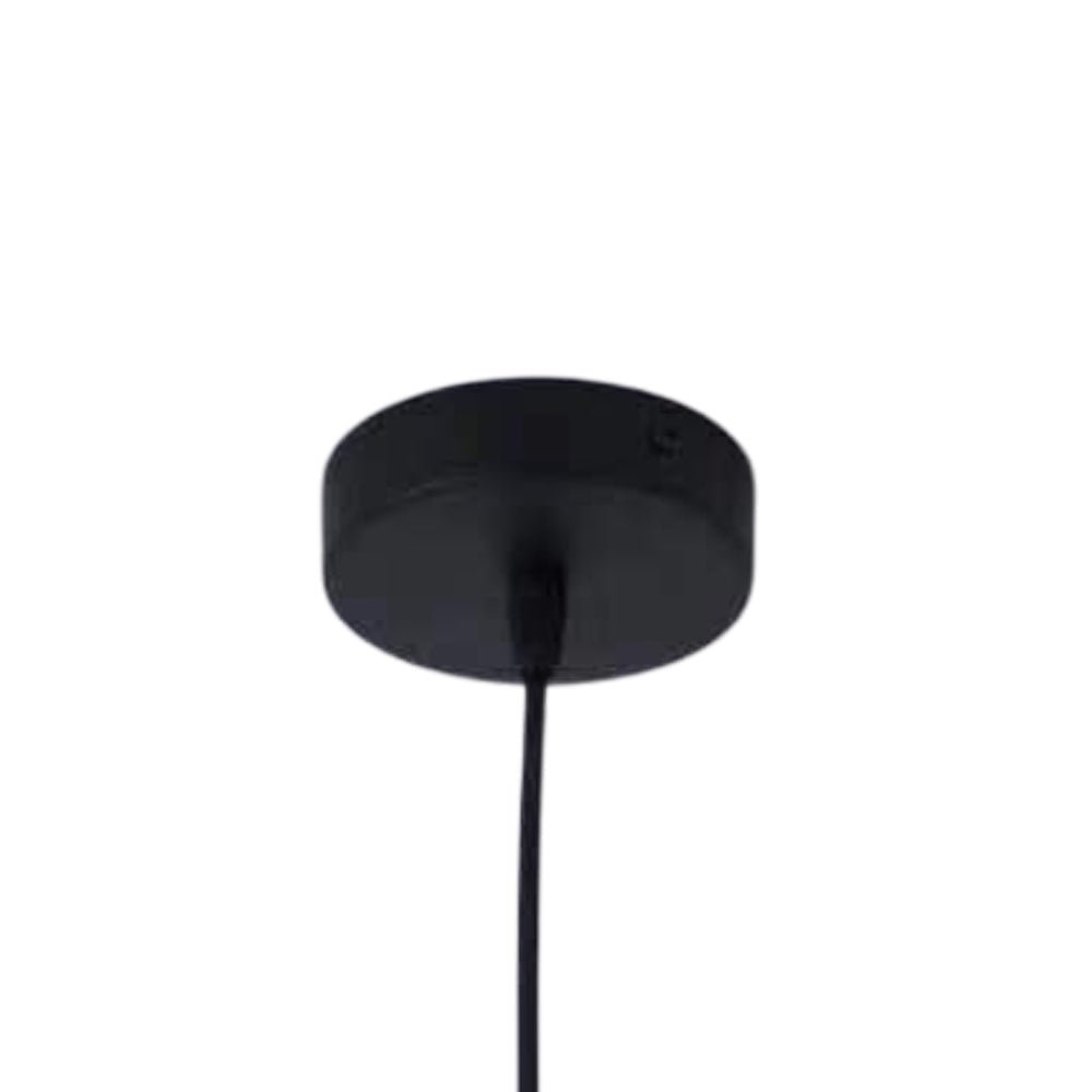 Lámpara colgante cono ondulado, estilo contemporáneo y minimalista, iluminación para hogar.