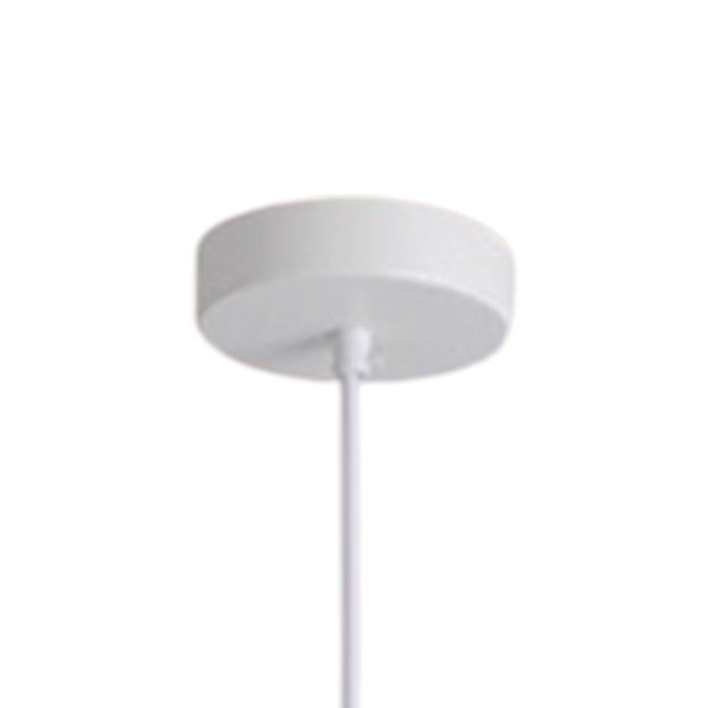 Lámpara colgante crea ambiente acogedor, cono ondulado, ideal para iluminación interior.