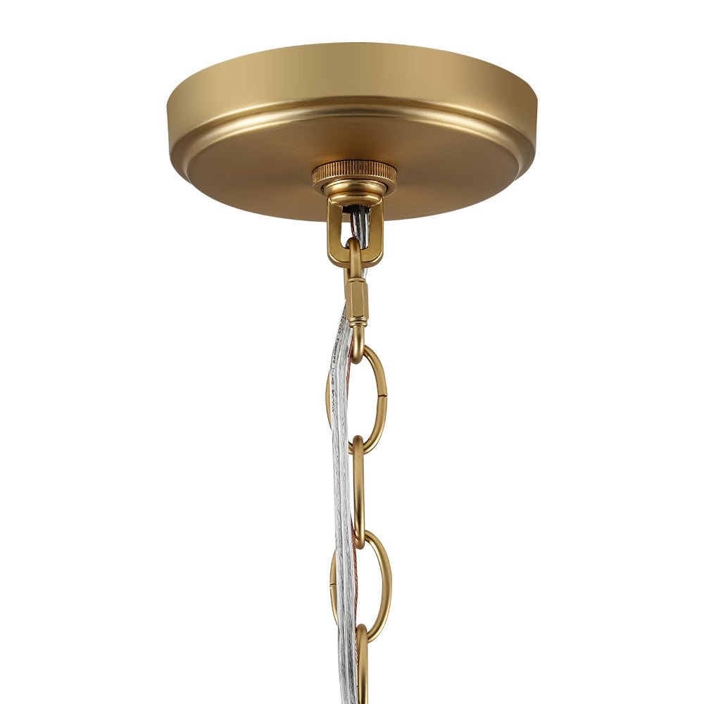 Colgante esfera estriada, vidrio texturizado. Iluminación moderna y cálida para un ambiente acogedor.