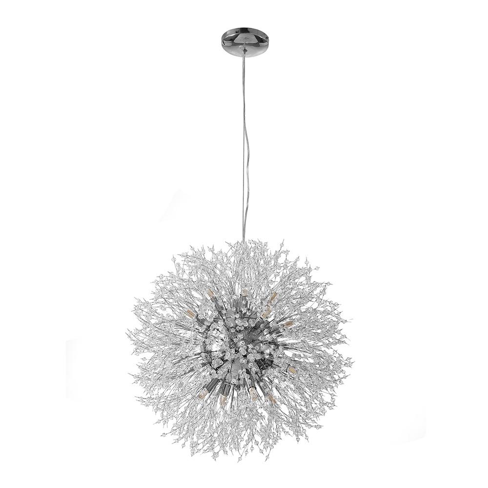 Candelabro moderno para decoración de hogar, estilo Sputnik Firework.