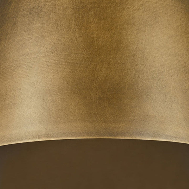 Campana de metal negro para lámpara colgante, estilo industrial y vintage, con portalámparas E27.