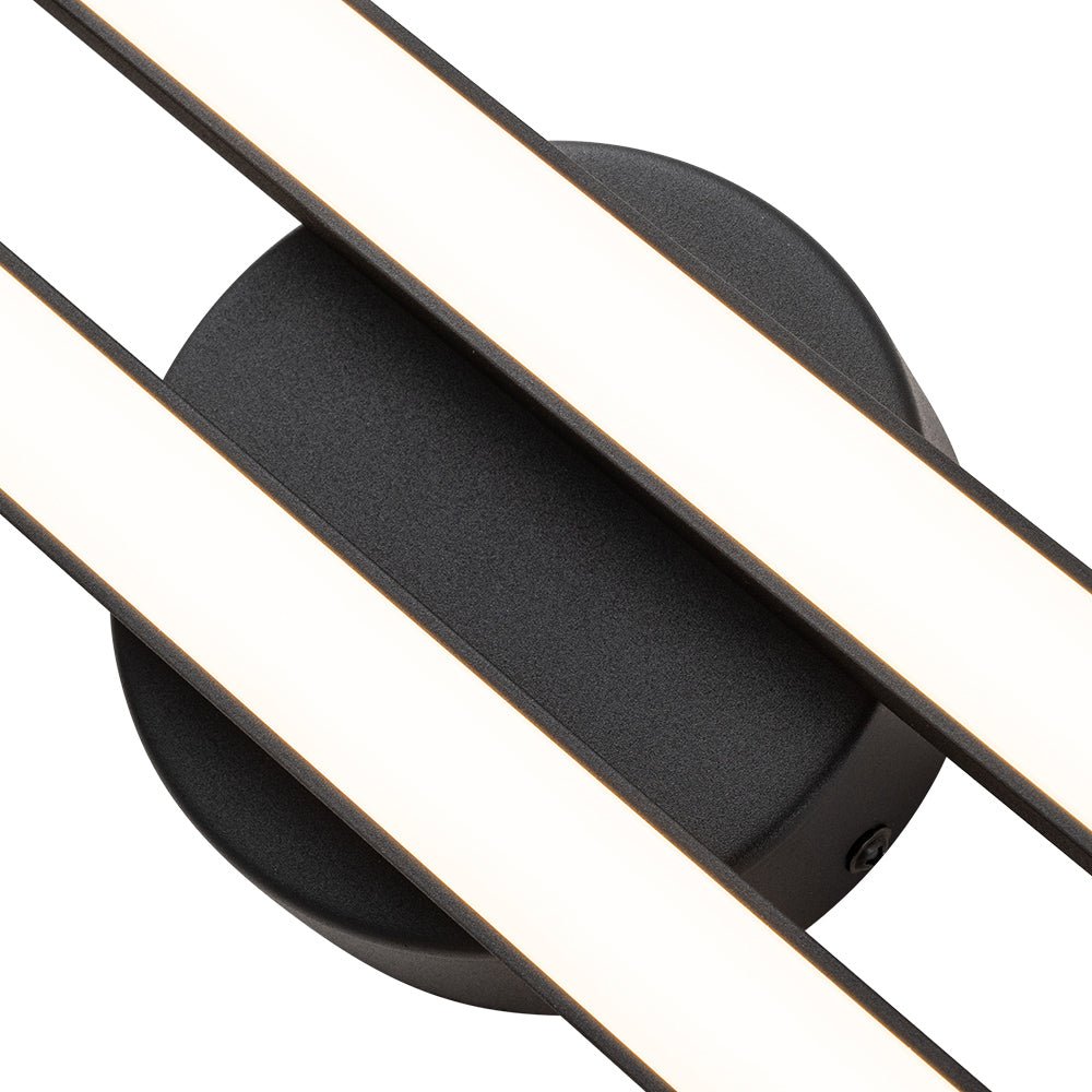 Lámpara de techo LED de estilo minimalista y moderno. Iluminación interior contemporánea y funcional.