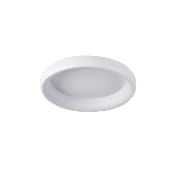 Iluminación interior con plafón LED redondo blanco. Diseño minimalista y moderno para tu hogar.