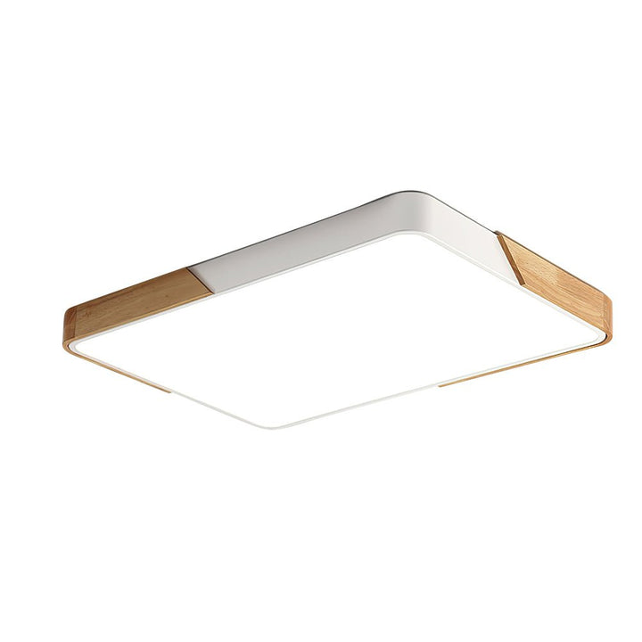 Lámpara de techo LED rectangular regulable, con control de intensidad. Luz perfecta para cualquier espacio del hogar.