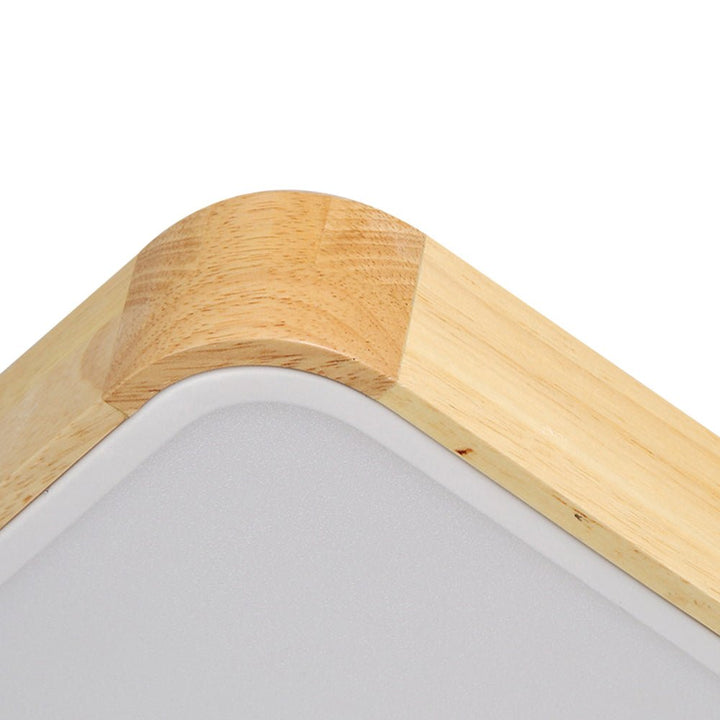 Luz de techo LED rectangular moderna y regulable. Iluminación interior con diseño elegante y eficiencia energética.