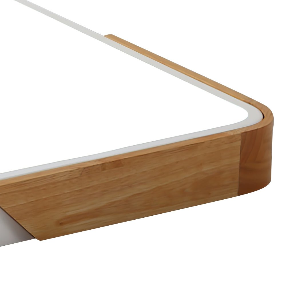 Lámpara de techo LED rectangular regulable, con tecnología LED integrada. Máxima eficiencia para iluminación moderna.