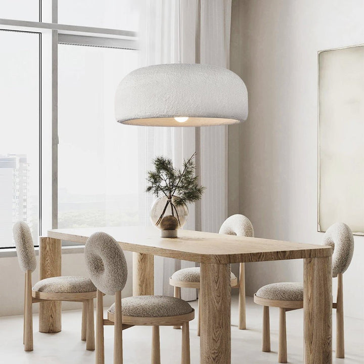 Lámpara de nube minimalista. Iluminación colgante moderna para sala de estar, estilo contemporáneo.